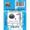 Těsnění wc napouštěcí zařízení Ch11 Chanov (Alcaplast)