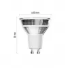 EMOS LED CLS MR16 3W (32W) 345lm GU10 SKLO NW ZQ8E18