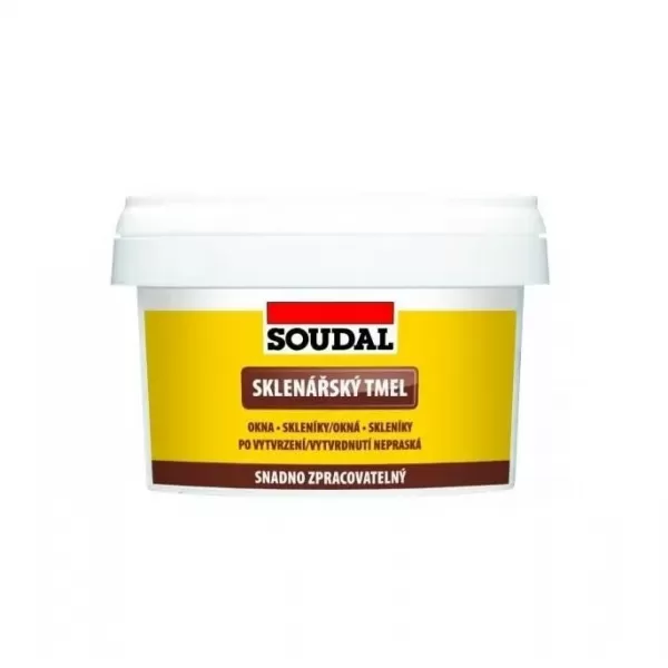 SOUDAL Tmel sklenářský 500g
