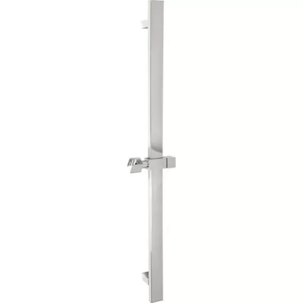DRŽÁK KOVOVÝ HRANATÝ POSUVNÝ SPRCHY CHROM RAIL858,0