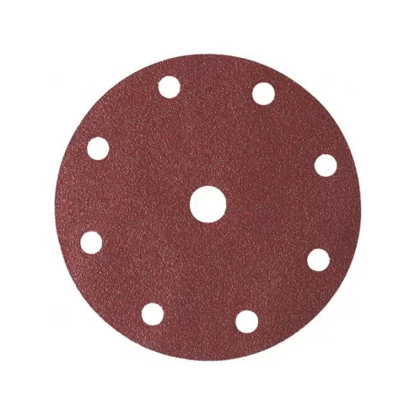 VELCRO DISK 150mm,8+1 děr, P 60