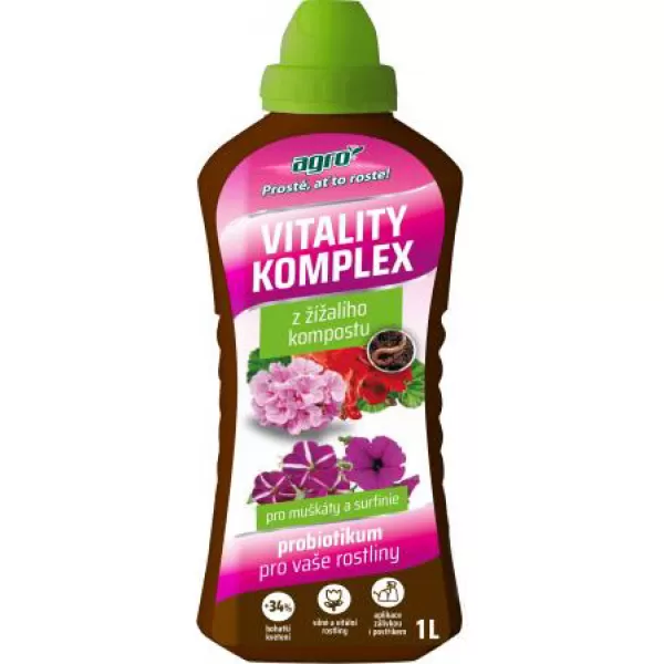 AGRO Vitality Komplex muškát a surfinie 1l