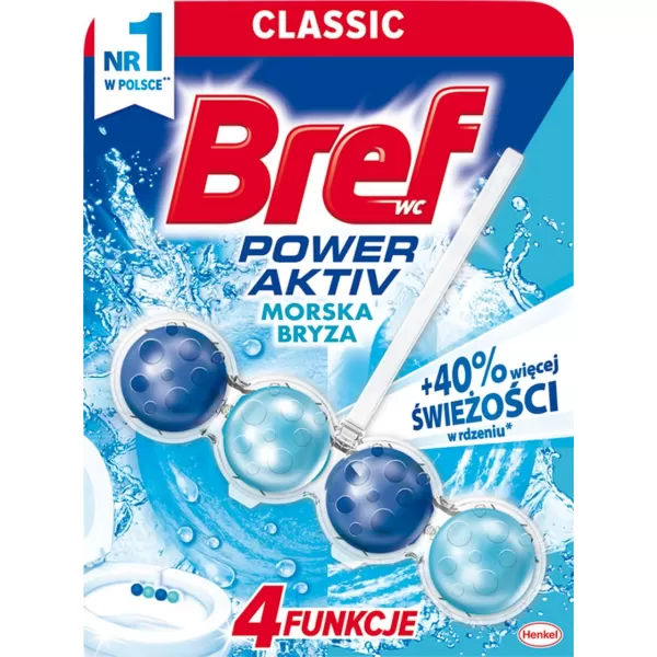 BREF WC kuličky blue aktiv 50g