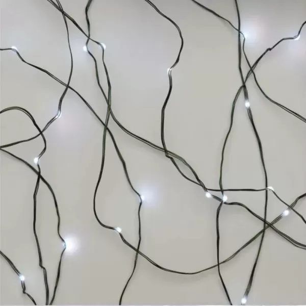 EMOS 150LED XMAS NANO IP44 15M G CW D3AC05