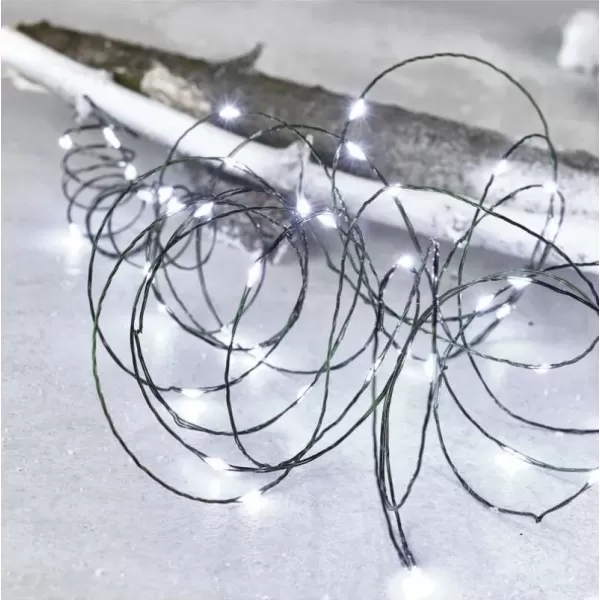 EMOS 150LED XMAS NANO IP44 15M G CW D3AC05