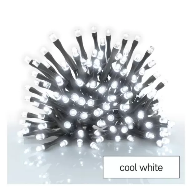 EMOS 80LED XMAS 3AA IP44 5,6M CW D4FC02