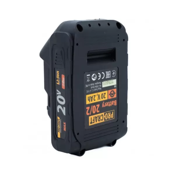 PROCRAFT Baterie akumulátorová 20V Li-ion, 2000mAh 20/2A