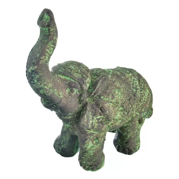 Slon polystone šedý 36x18x40 cm