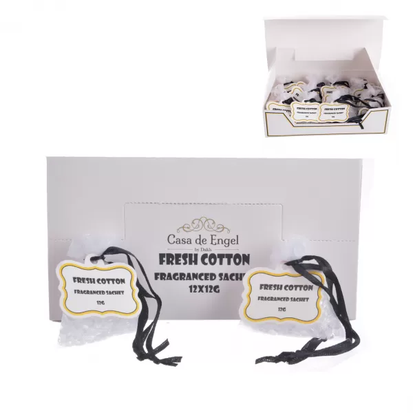Sáček vonný organza Fresh cotton 12 g