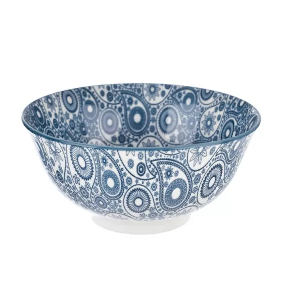 Miska porcelán modrá/bílá 250 ml 12x12x6 cm