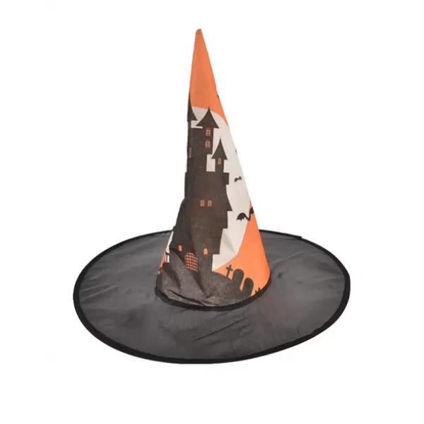Klobouk čarodějnice 35 cm 4ASS