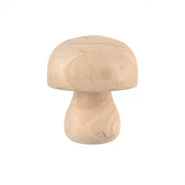 Houba dřevo 12x12x20 cm
