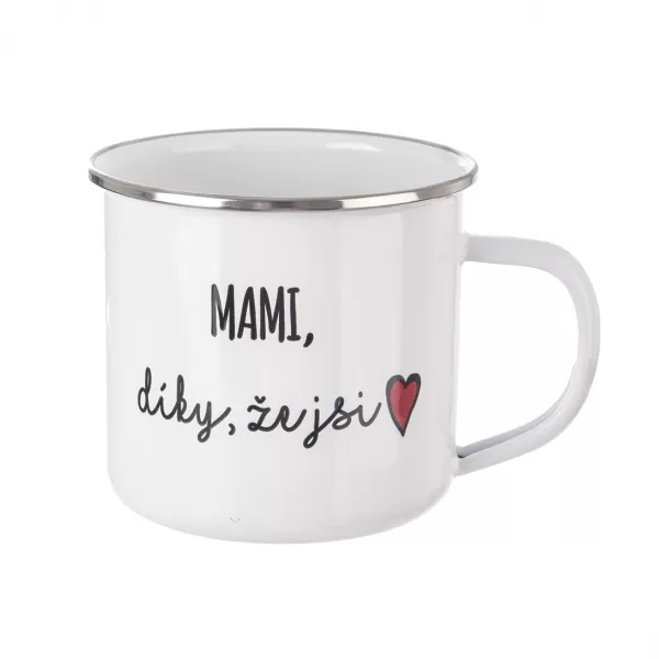 Plecháček bílý MAMI, díky, že jsi 500 ml