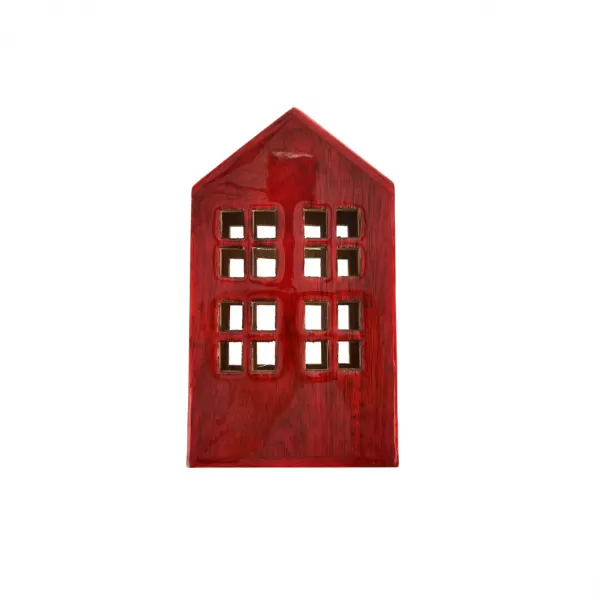 Domeček mango RED 13x8,5x22 cm