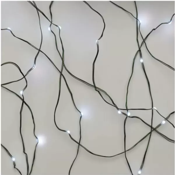 EMOS 75LED XMAS NANO IP44 7,5M G CW D3AC04