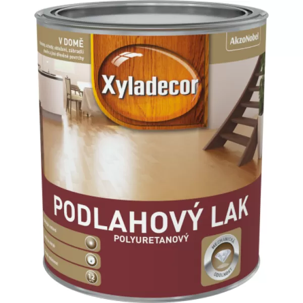XD podlahový lak lesk polyuretan 0,75L