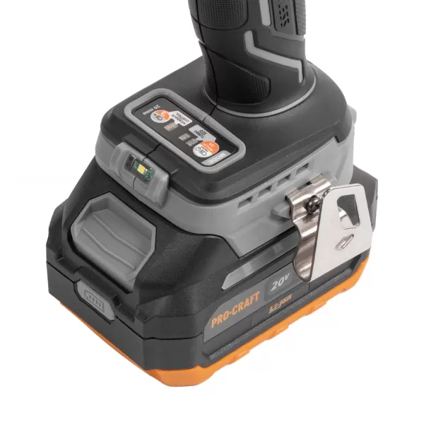 PROCRAFT Aku vrtací šroubovák Industrial CD20A