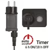 EMOS 75LED XMAS NANO IP44 7,5M G CW D3AW04