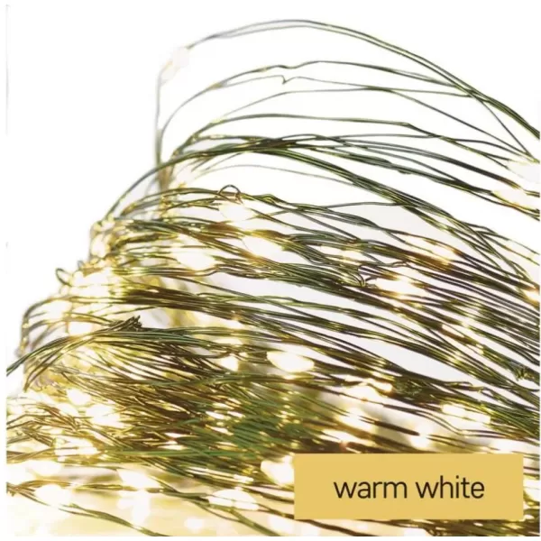 EMOS 75LED XMAS NANO IP44 7,5M G CW D3AW04