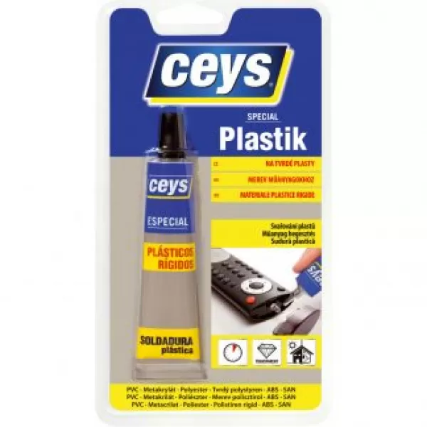 Plastikceys (lepidlo na tvrdé plasty) 30ml